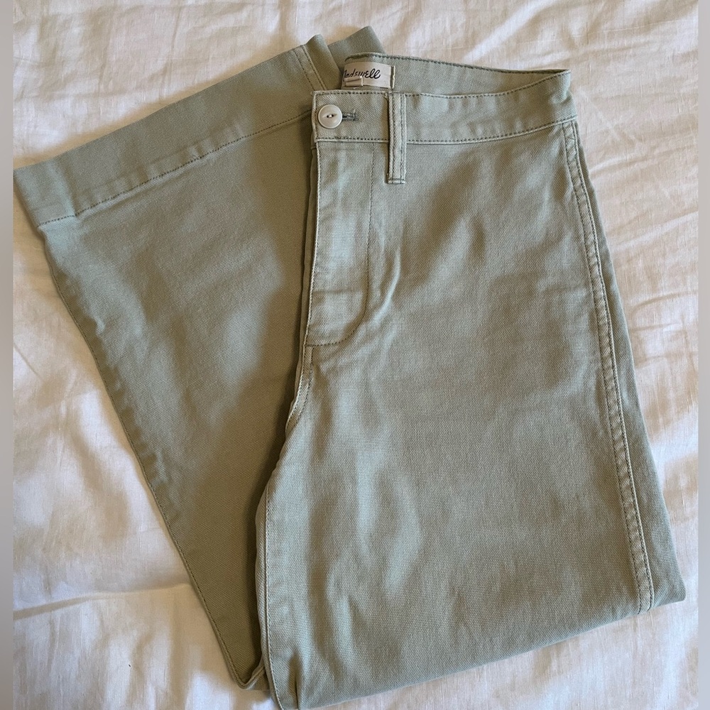 Madewell Wide Leg Crop Emmett Pants